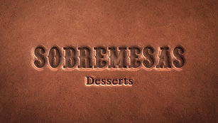 Old West Restaurant - Sobremesas | Desserts