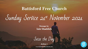 Sunday Service 21st November 2021