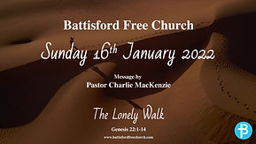 Sunday Service 16th January 2022