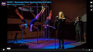 HAPPY - Backstage Video Opening Party MLW 2014