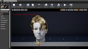 Hair Xgen To Unreal, Groom, Hair Real-Time Rendering and Simulation