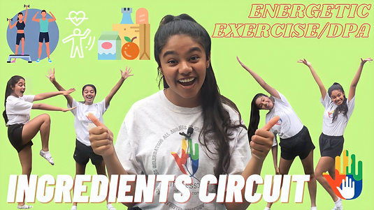 Ingredients Circuit - Energetic Exercise/DPA