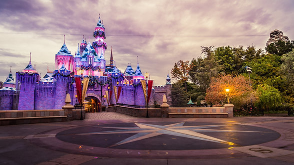 Disneyland - w/castle shoot