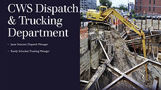 Strittmatter Dispatch & Trucking Department