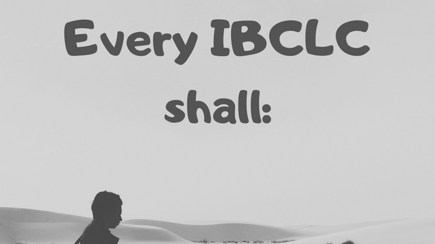 הקודים המקצועיים לנבחנות IBCLC
