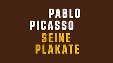 PABLO PICASSO SEINE PLAKATE