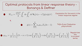 The surprising effectiveness of linear response theory for optimal protocols