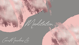 Meditation 1 