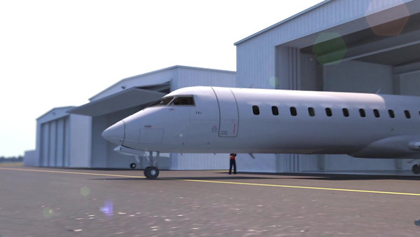 DRA Hangar Expansion Animation