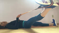 Hip Stretching with strap
