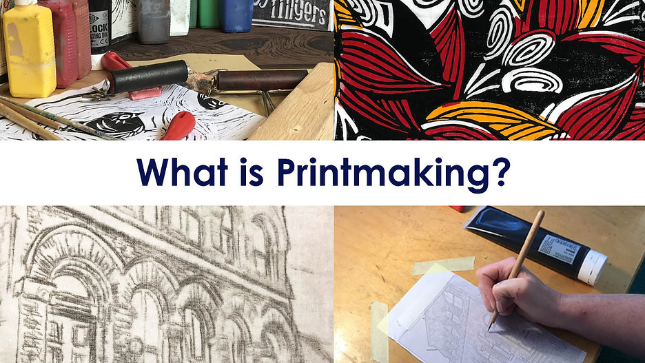 Printmaking by Thread and Press