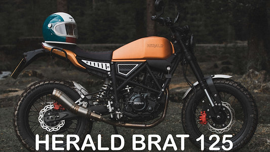 Herald Brat 125 Copper (2020) Exterior and Interior