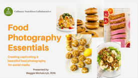 Food Photography Essentials with Maggie Michalczyk, RDN