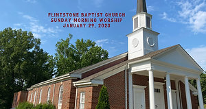 Sunday Morning Worship ~ January 29, 2023