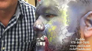 Raddo Airbrush Face painting and Balloons -Dragon man