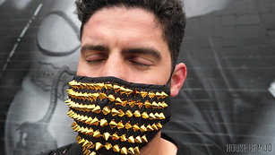 HOM - Face Mask, Spike in Gold