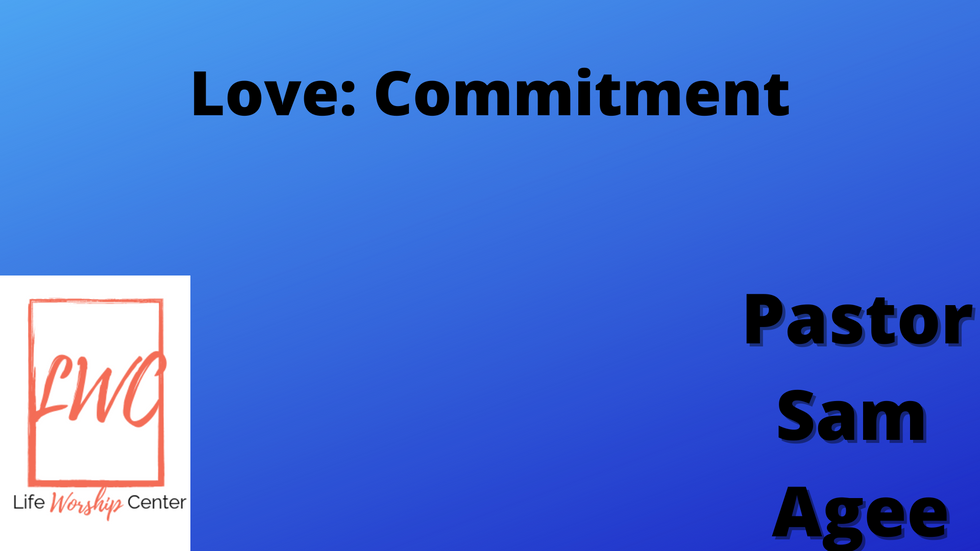 Love: Commitment