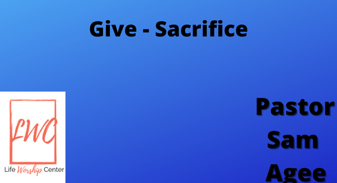 Give - Sacrifice