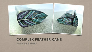 Complex Feather Cane