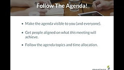 How to hold a meeting that achieves results
