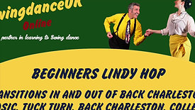 Lindy Hop Beginners Series 1 Class 4