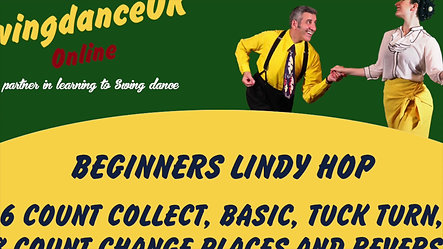 Lindy Hop Beginners Series 1 Class 2