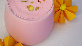Celebrate this coming Deepavali 🪔 at home with homemade healthy Rose 🌹 Lassi in easy steps!