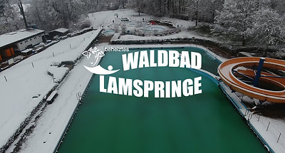 Waldbad Lamspringe im Winter