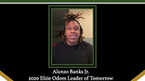 Alonzo Banks Jr. 2020 Elzie Odom Leader of Tomorrow Scholarship