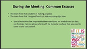 Acing IEP MeetingsDuringTheMeeting