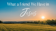 20/03/15 Sermon - A Friend in Jesus