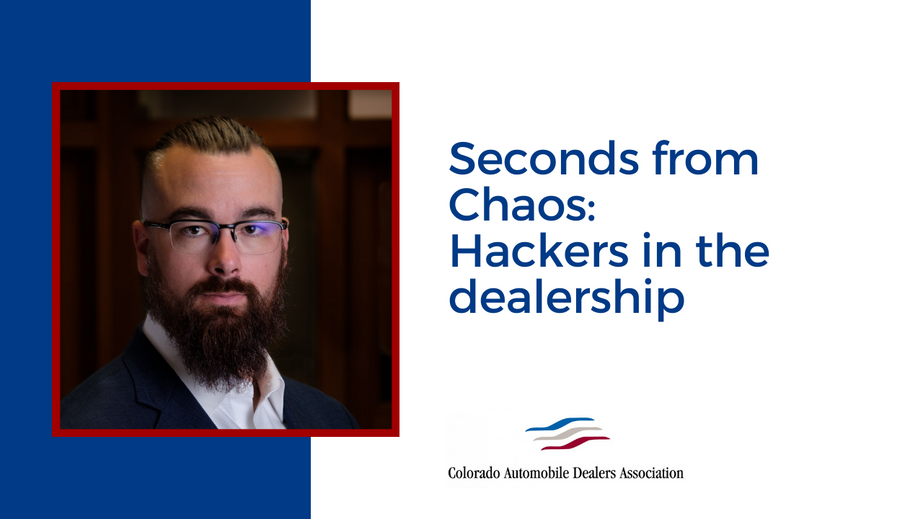 Seconds from Chaos: Hackers in the dealership