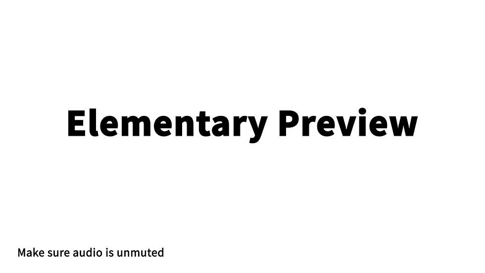 Elementary Preview r