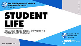Student Life @ Peel Schools for International Students