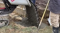 Pouring Footers with the Buggy Bib
