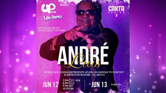 Andre Luis at Canta Comigo 3