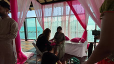Mehndi on the Pier! Destination Wedding in Mexico