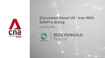 CNA Discussion About US-Iran With SafePro Group