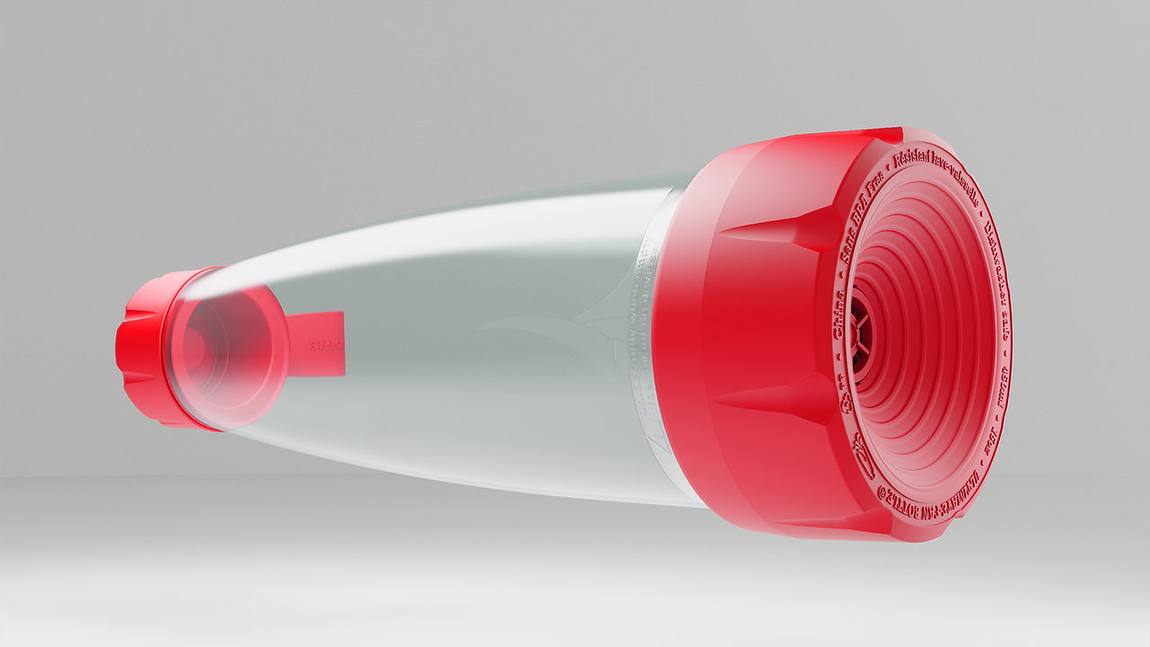 THE FIRST REUSABLE CHEERING BOTTLE