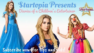 Diaries Of A Children’s Entertainer Presents Startopia Parties