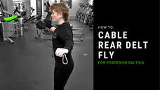 Cable Rear Delt Fly