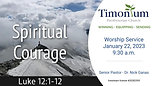 Sunday, January 22 Worship Service