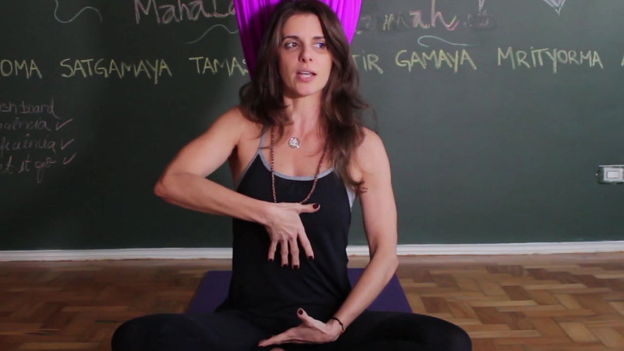 Fly Yoga Carla Asevedo - Abertura do Curso