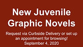 New Juvenile Graphic Novels, 9/4/2020