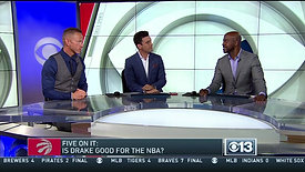 CBS 13 News - Drake and the Toronto Raptors
