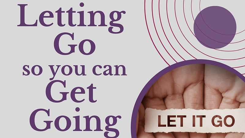 Glitter and Grace Journey - Letting Go