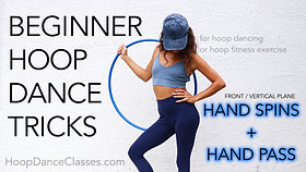 Beginner Hoop Trick: Front Hand Spin & Pass