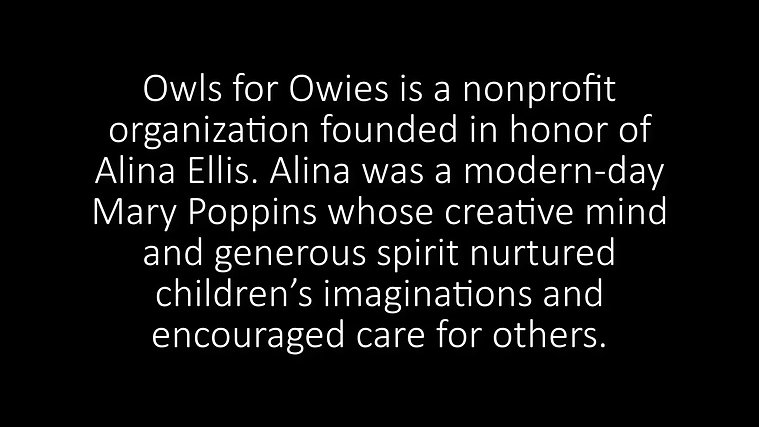 Owls for Owies Program