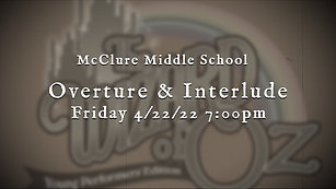 Friday Overture & Interlude 4/22/22
