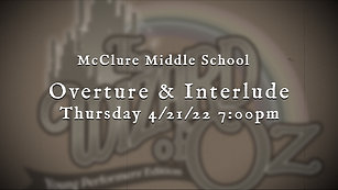 Thursday Overture & Interlude 4/21/22